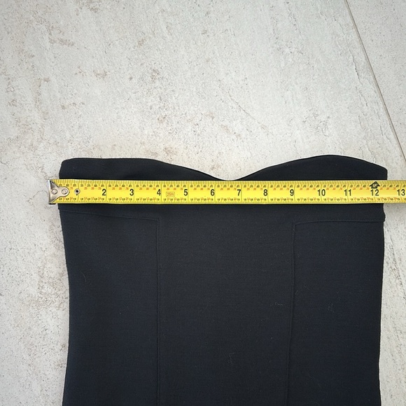 Club Monaco Simple Black Strapless Dress - Picture 6 of 6